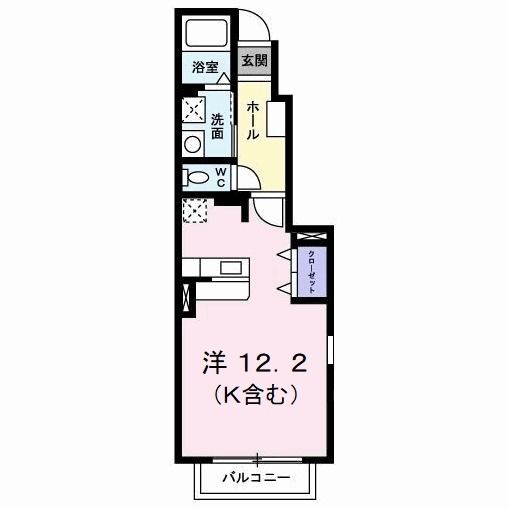 メゾン　ド　グリーンVIの間取り