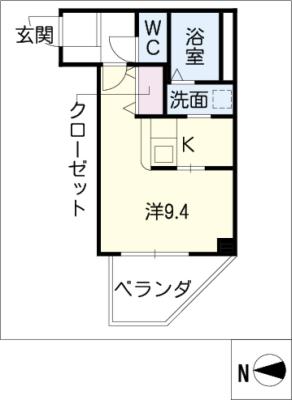 スワローハイム岩塚の間取り