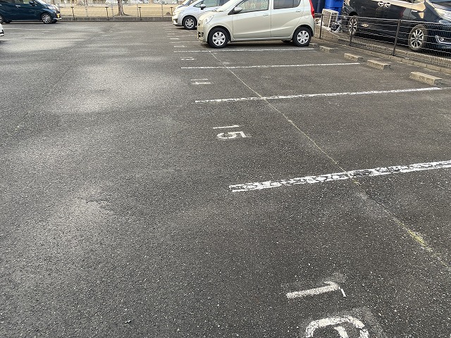 駐車場　眺望