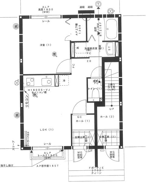 ラディカルIIの間取り