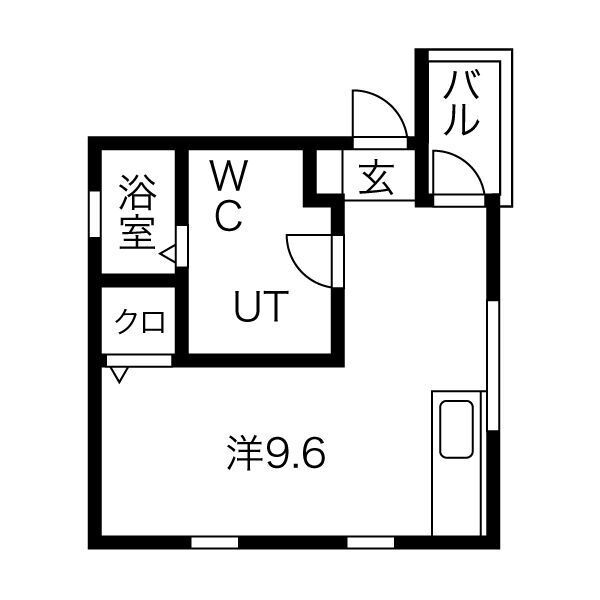 LE　COCON町南IIの間取り