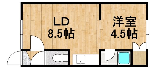 ソフィーユ明野の間取り