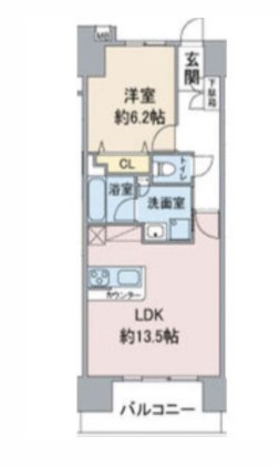 スリーアイランドタワー星ヶ丘の間取り