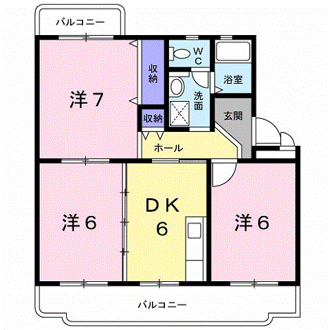 ソシア宮原の間取り