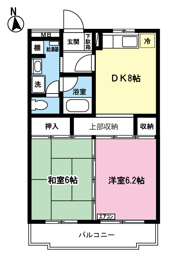エクセレント日吉の間取り
