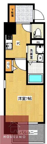 SWISS梅田東の間取り