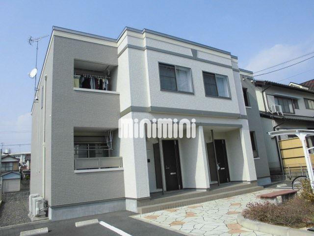 建物外観　全室角部屋のアパート