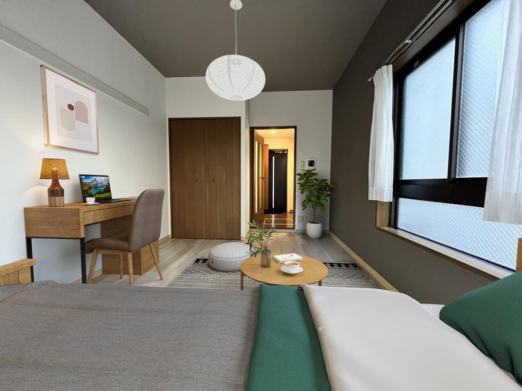 居室・リビング　※家具家電は物件に付帯しません。