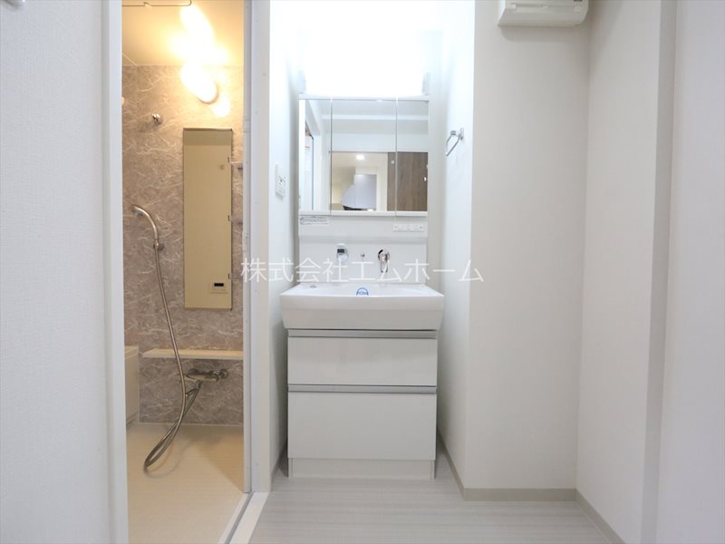 洗面設備　脱衣所　独立洗面台（シャンプードレッサー）