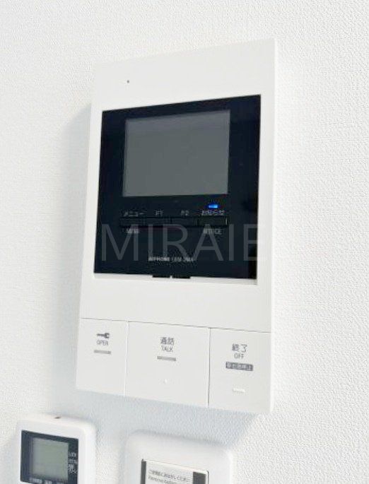 セキュリティ　建築中のため、同施工タイプの参考写真です。