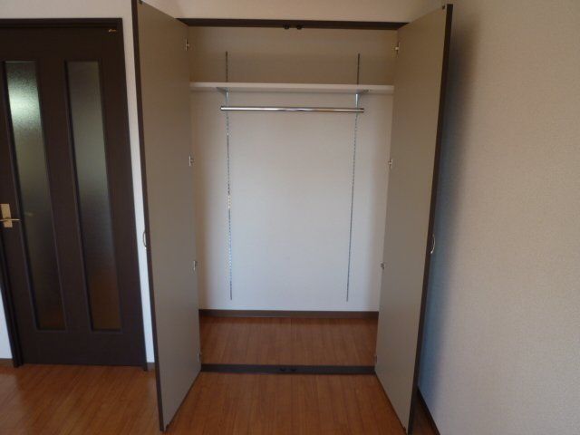 収納　大きなクローゼットがあります。