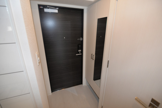 玄関　明るい玄関です