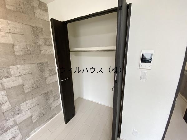 収納　クローゼット！