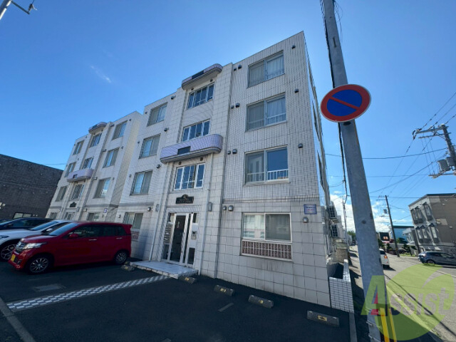 建物外観　札幌市東区北４０条東「グランメール北４０条Ｂ」