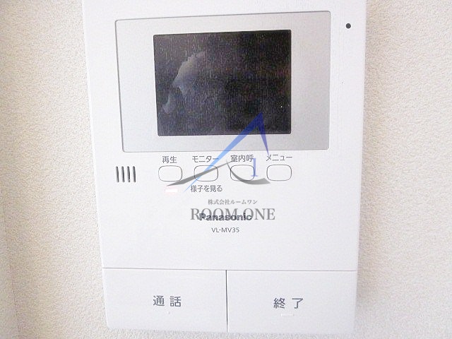 セキュリティ　モニター付インターホンです。