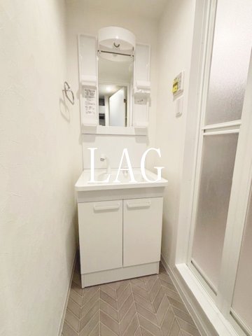 洗面設備　洗面台です。