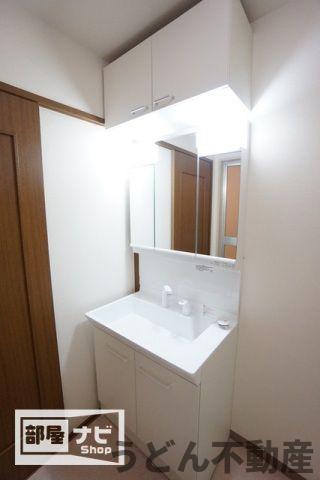 洗面設備　うどん県のお部屋探しはうどん不動産へ うどんちゃんとLINE