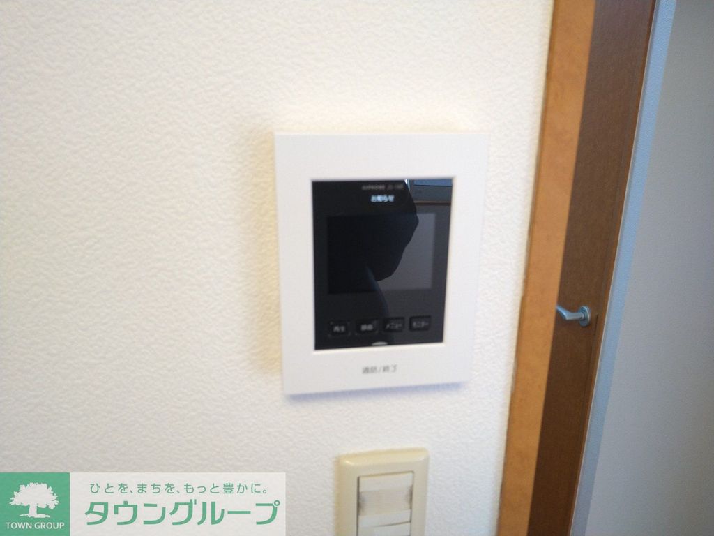 セキュリティ　モニターホン標準設置