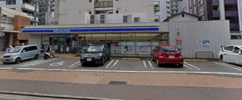 コンビニ　ローソン 博多中呉服町店（コンビニ）まで259m