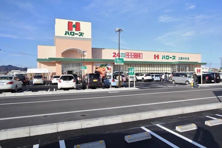 スーパー　ハローズ北島中央店（スーパー）まで914m