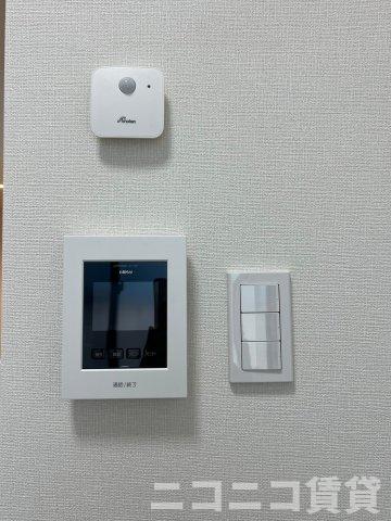 セキュリティ　別号室イメージの為、現状を優先致します。