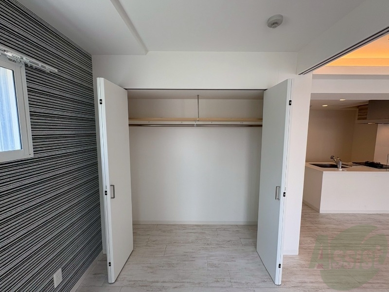 収納　収納もバッチリあるのでお部屋が片付きますよ！