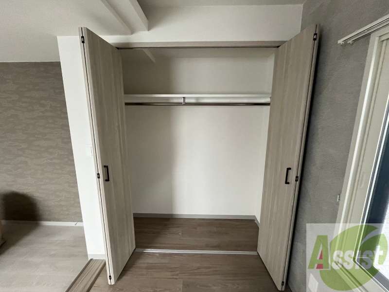 収納　収納もバッチリあるのでお部屋が片付きますよ！