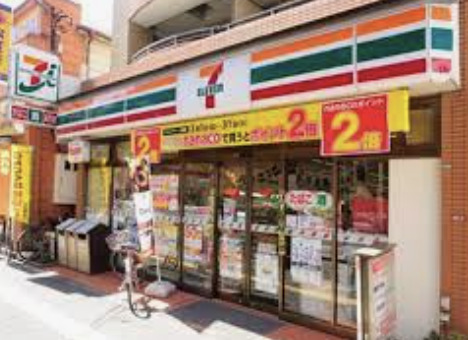 コンビニ　セブンイレブン 杉並高井戸駅前店（コンビニ）まで800m