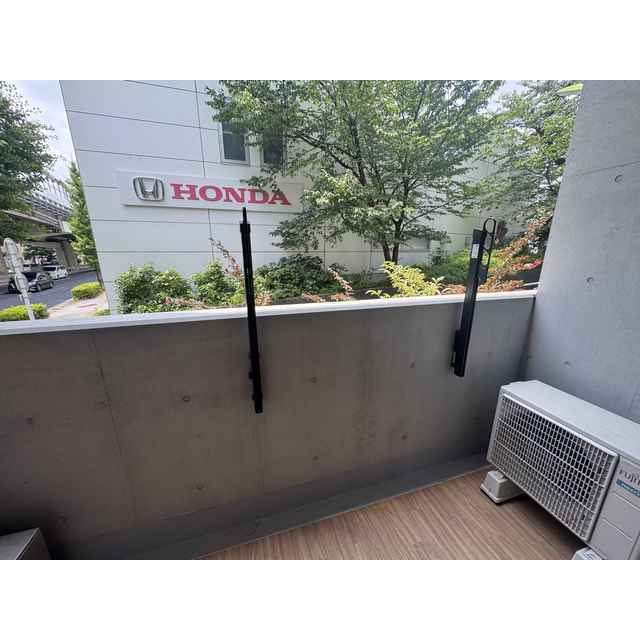 バルコニー　バルコニー付きです
