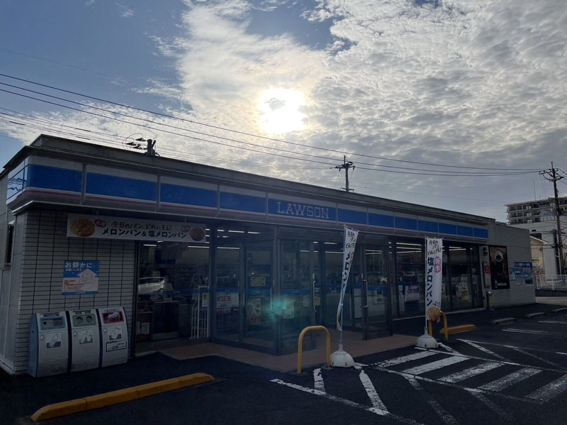 コンビニ　ローソン諫早栗面町店（コンビニ）まで1184m