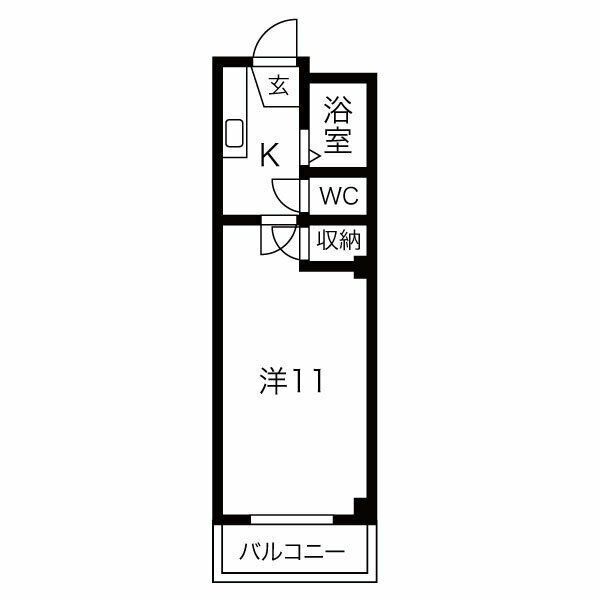 ローズ IIIの間取り写真