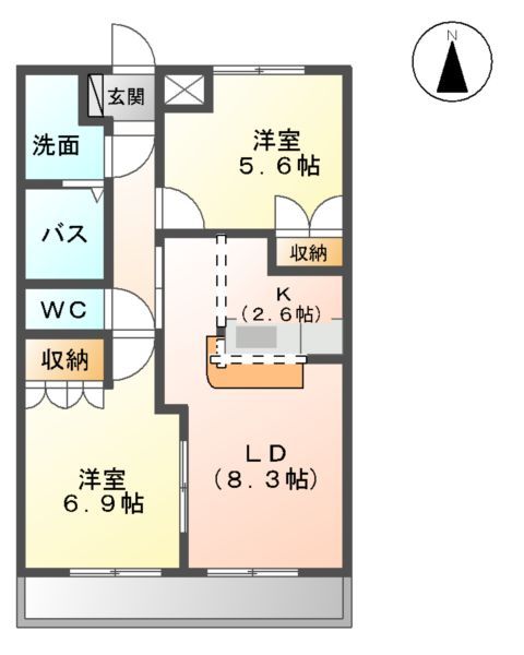 Altairの間取り写真