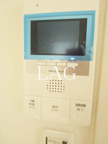 セキュリティ　モニター付インターホンです。