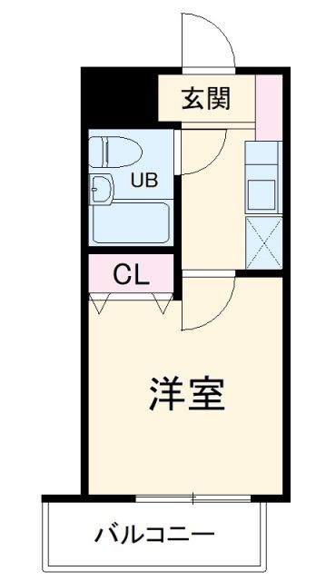 スカイコート宮崎台第4の間取り写真