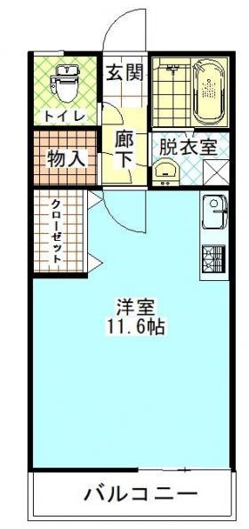 レバンス高取の間取り写真