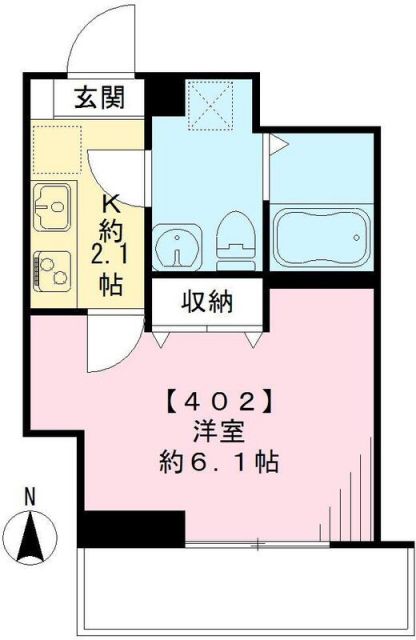 pinvillage大井町の間取り写真