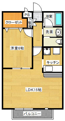 川口市大字辻のマンションの間取り