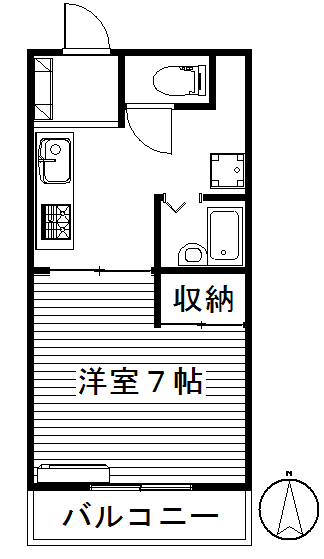 ルミエール高崎の間取り