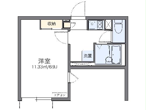 【レオネクストＫＴの間取り】