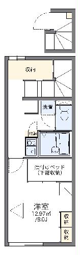 レオパレスＡＬＬＥＧＲＯの間取り