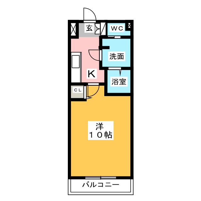 ＣＯＺＹ山下通の間取り