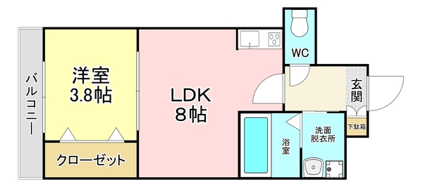 サンクレシア原町別院の間取り