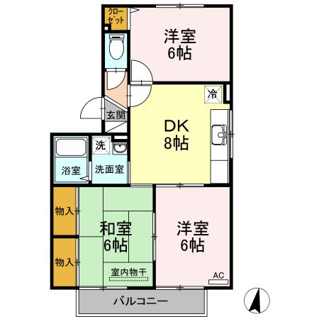 ビッグフィールドの間取り