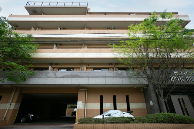 福岡市中央区大宮のマンションの建物外観