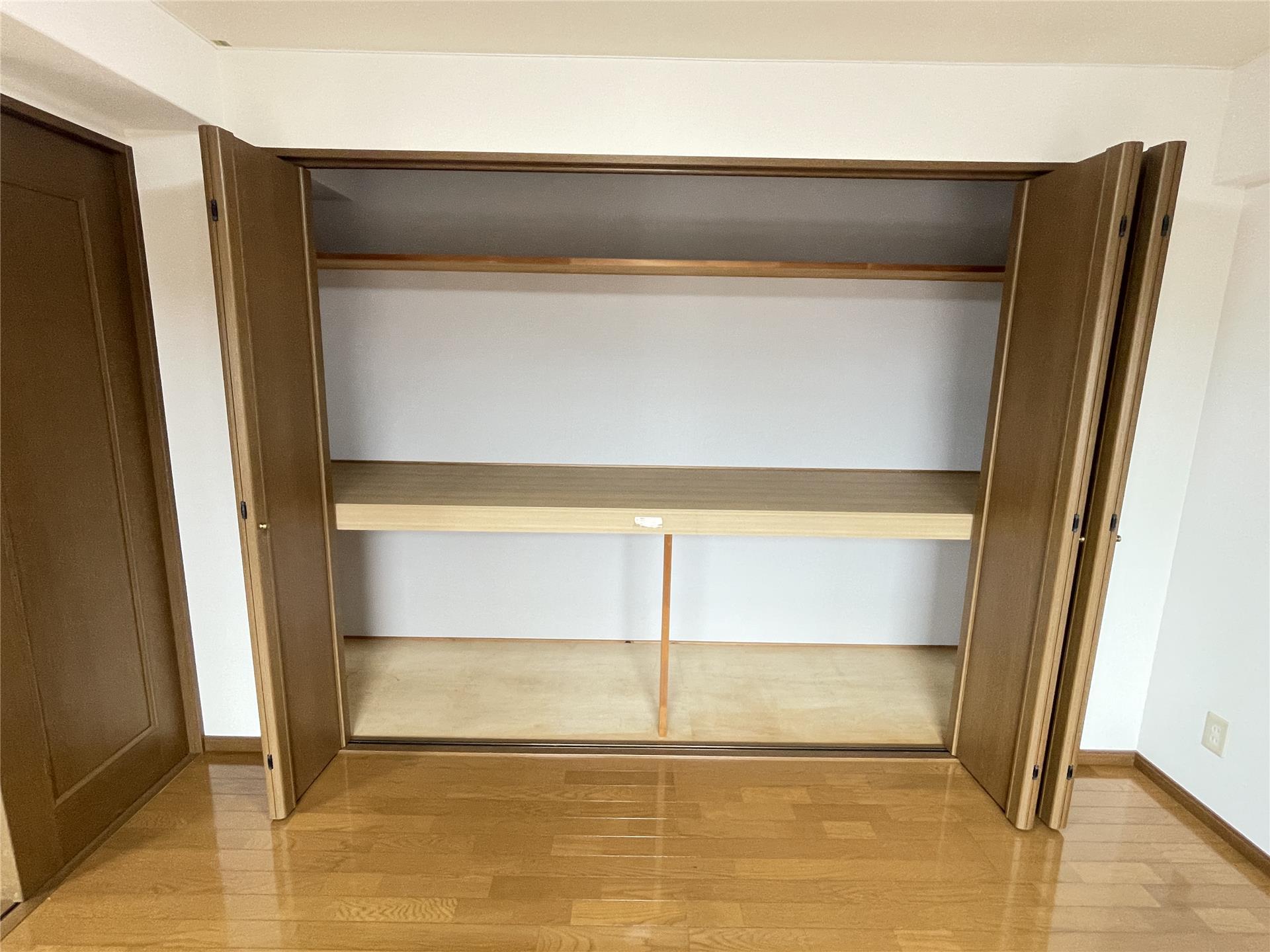 収納　大きなクローゼット収納があります！