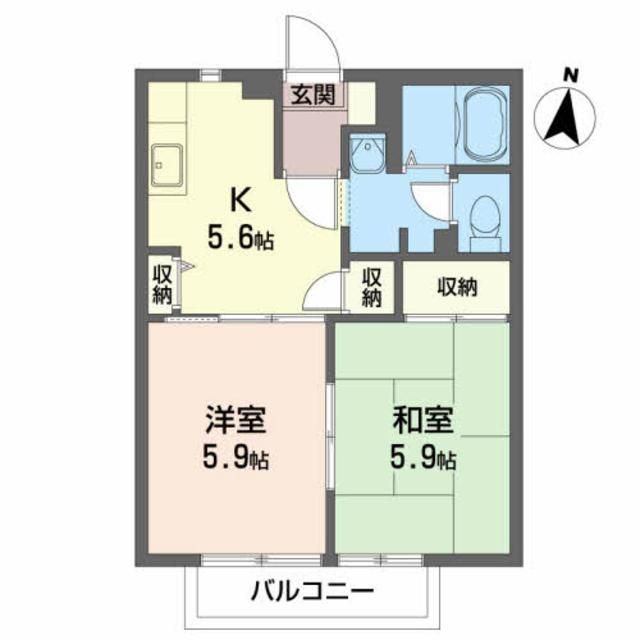 ボネトワールの間取り