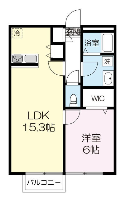 アムール　きぼうの間取り