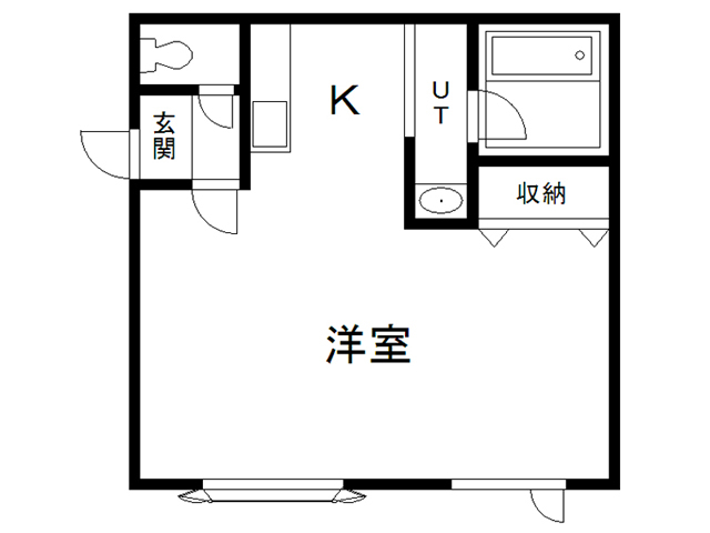 パークアベニュー新富の間取り