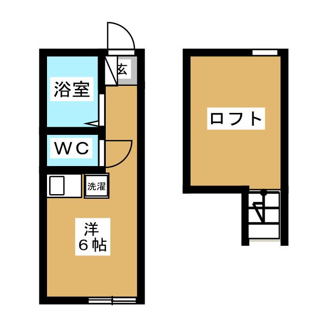 ユナイト本牧マクブライトの杜の間取り