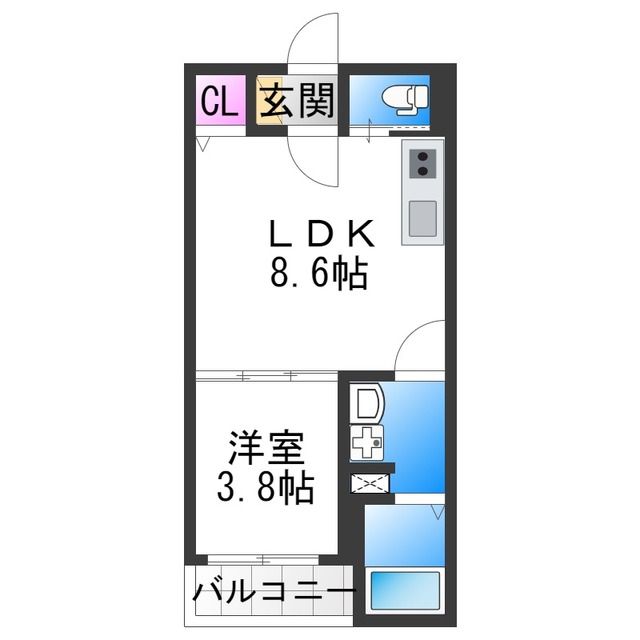 Ｃａｓａ　ｄｅｌ　Ｓｏｌ　IIIの間取り